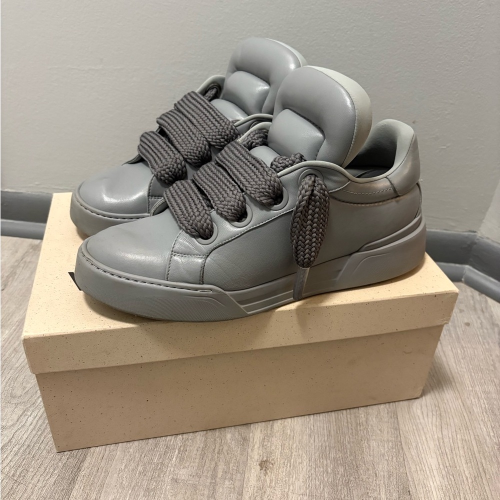 Kids Grey Fashion Sneakers - Comfortable